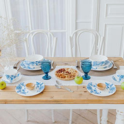 Бокал Magistro Ларго, 260 мл, стекло, синий  фото 8