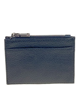 Картхолдер из натуральной кожи для пластиковых карт, цвет черный - Greta фото 2