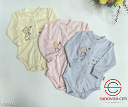 Боди кофта для малышей с рисунком