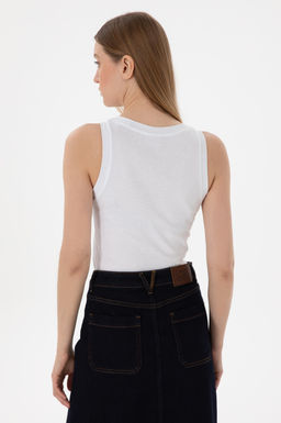 Kad_n Beyaz Basic Ti__rt Sepette S_rpriz _ndirim - U.s. polo assn фото 6