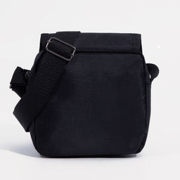 Сумка кросс-боди мужская Luris, на молнии, 17×9×17 см, чёрная