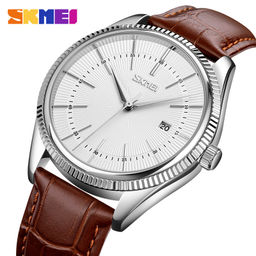 Часы наручные Skmei мужские 9298silver-silver-brown