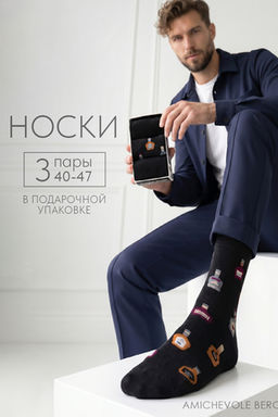 Носки мужские Для важных встреч (набор 3 пары)
