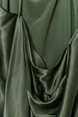 ZW COLLECTION ASYMMETRIC SATIN DRESS - Zara фото 10