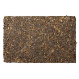 Плитка №1 в бамбуковом листе желтая лента (шу) 230-250 г