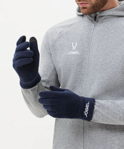 Перчатки JOGEL CAMP Fleece Gloves, темно-синий  фото 4