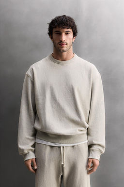 SUDADERA CREWNECK ENTRENAMIENTO / Gris vigor? - Zara фото 2