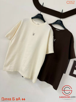 Футболка женская из хлопка