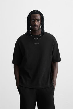 VERTICAL TEXTURE T-SHIRT - Zara фото 2
