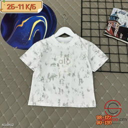 Футболка для девочки из хлопка