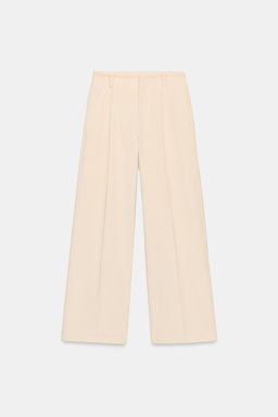 CORDUROY EFFECT STRAIGHT-LEG TROUSERS - Zara фото 16