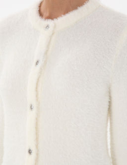 Ekru Slim Fit Triko H_rka - Pierre cardin фото 7