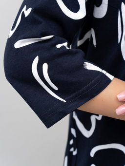 Туника жен.арт.1224-3,синяя - Binita фото 5