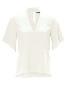 Блузка, белая - Linea tesini фото 2