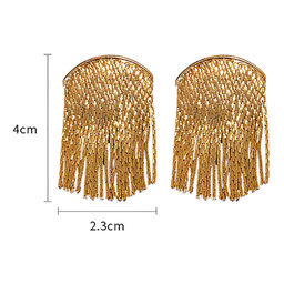 Серьги длинные на гвоздиках арт. 11 9848 (id 261279) - Rada фото 4