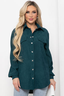 Рубашка Дыхание весны (изумруд) Б8516 - Lt collection фото 5