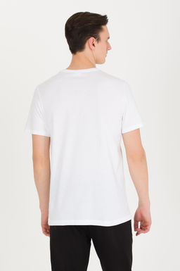 Мужская белая футболка с круглым вырезом Неожиданная скидка в корзине - U.s. polo assn фото 14