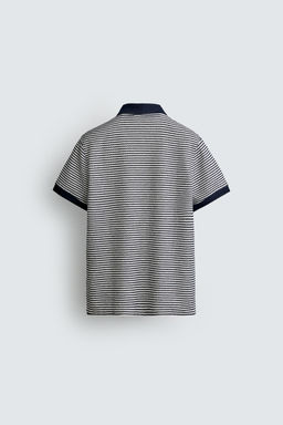 POLO REGULAR FIT ESTRUCTURA RAYAS / rayas - Zara фото 8