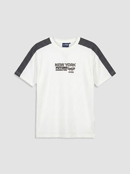New York Bask?l? Erkek ?ocuk Ti??rt