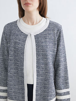 Bisiklet Yaka Desenli Kad?n H?rka