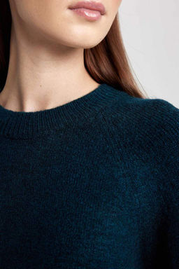 Пуловер-туника стандартного кроя - Defacto фото 6