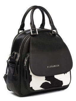 Сумка ELEGANZZA Z9354-8725 black/white фото 17