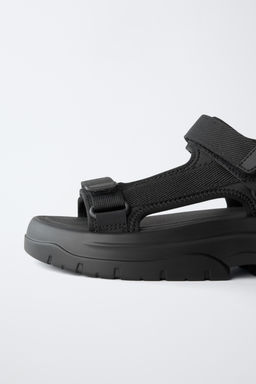 SANDALIA T?CNICA / Negro - Zara фото 6