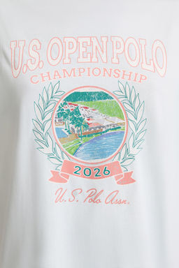 Kad_n Su Ye_ili Bisiklet Yaka Ti__rt - U.s. polo assn фото 6