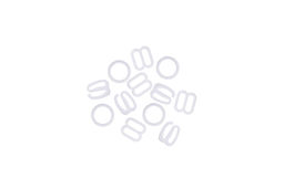 BLITZ CRH-10 набор фурнитуры пластик 10 мм 5 х 12 шт 01 белый