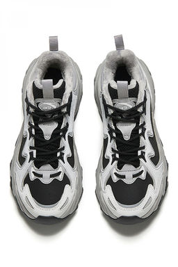 Кроссовки повседневные утепленные Черный/Серый - Anta фото 3