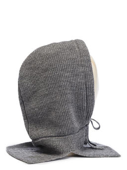 Капор жен. шерсть+акр LB-A53021 grey melange - Labbra фото 5