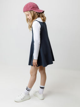 К 5933/индиго сарафан для дев