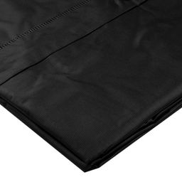 Плащ-дождевик сверхпрочный с застежкой, 150мкм, черный