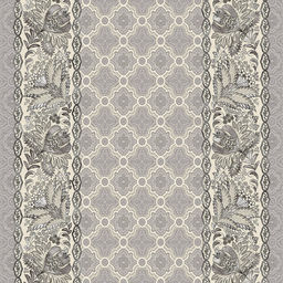 "Эмилия" Скатерть 220х145см, длина стола до 180см, на 8-10 персон, хлопок "Премиум" 186г/м2, "Домашняя мода" (Россия)