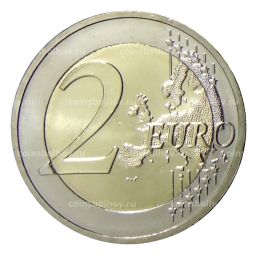 2 евро 2012 года F Германия  10 лет евро наличными