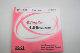 Цена за 1 шт. Линзы MINGRUI Ф70 индекс 1.56 SPH -0,50 CYL -2,00