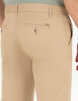 Bej Regular Fit Kanvas Pantolon - Pierre cardin фото 7