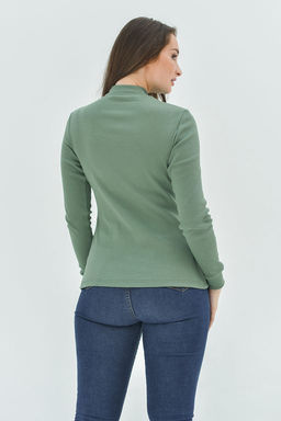 Водолазка кашкорсе рубчик Хлопок 95% лайкра 5%(стойка) - Оптима фото 41