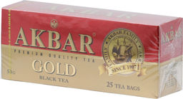 AKBAR. Gold карт.пачка, 25 пак.