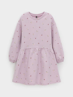 КР 5922-1/фламинго,мини розочки платье для дев