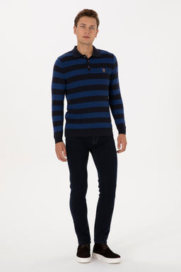 Erkek Lacivert Kazak