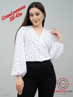 Женская блузка на запах