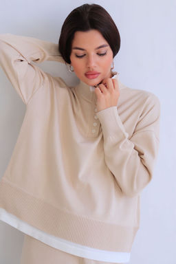 Martichelli Костюм вязаный бежевый фото 2