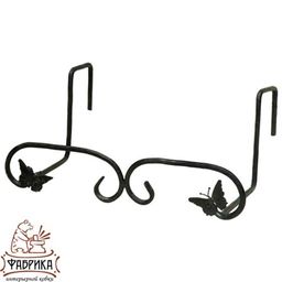 Балконная подставка для цветов 51-202 - Фабрика интерьерной ковки фото 2