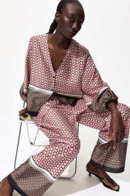 Pantal?n con cord?n de ajuste - H&m фото 2