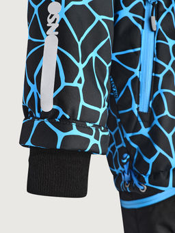 Костюм 7з3125 электрик/черный - Nikastyle фото 10