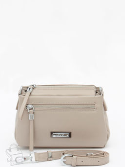 Сумка женская кожаная 1025CH apricot Polina&Eiterou