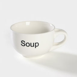 Супница BellaTenero, 450 мл, 15×11.5×7.5 см, с ложкой, на бамбуковой подставке, фарфор, белая