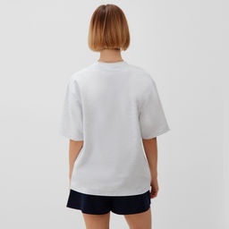 Футболка оверсайз с нашивкой женская MINAKU: One Most Brand, серая меланж, размер 50