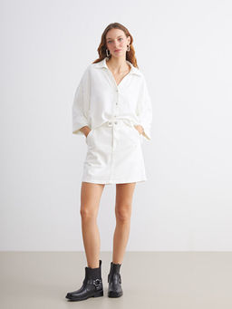 Oversize Poplin Kad?n G?mlek